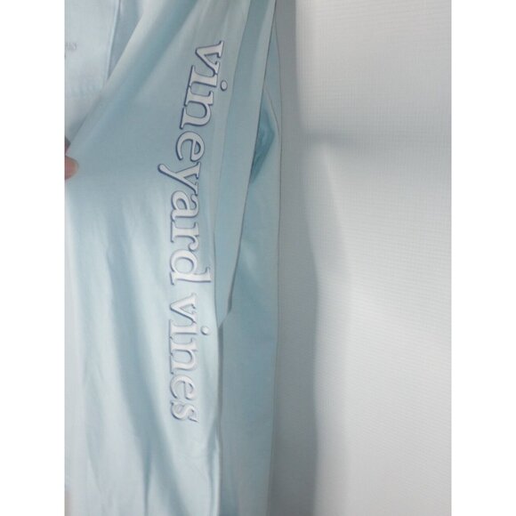 Vineyard Vines Shirt Men XL Blue Ski Everyday Should Feel This Good Chair lift - Picture 5 of 7